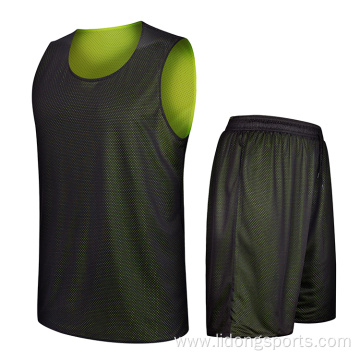 Wholesales Blank Reversible Custom Basketball Jerseys Design